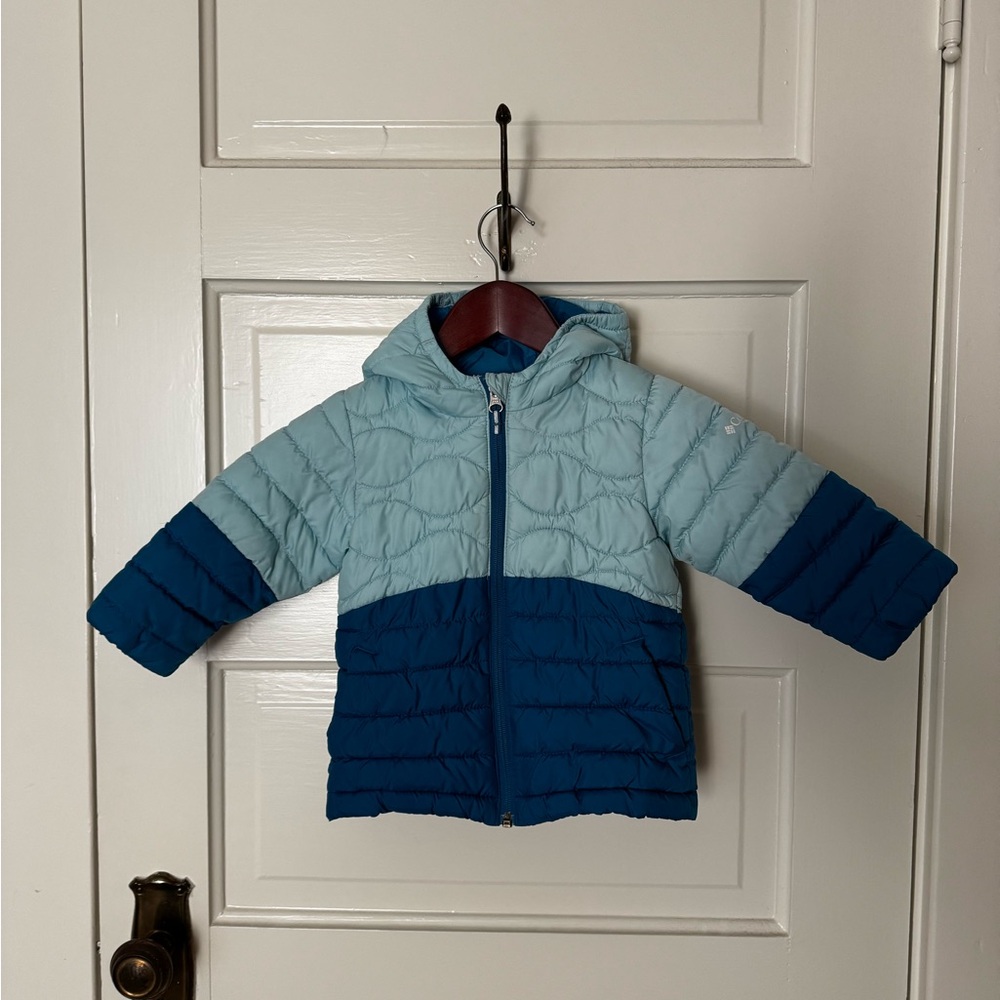 Columbia Kids Two-Tone Blue Puffer Jacket